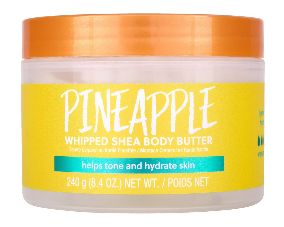 Tree Hut Pineapple Whipped Shea Butter jar for luxurious daily hydration