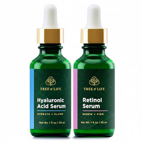Tree of Life Beauty Hyaluronic Acid Serum bottle for daily hydration