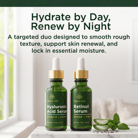 Tree of Life Beauty Retinol Serum bottle for nightly firming and renewal