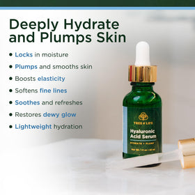 Tree of Life Beauty Retinol Serum for night-time renewal on dry skin