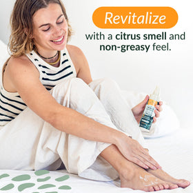 Tree To Tub Citrus-scent Foot Cream, refreshing fragrance for dry feet