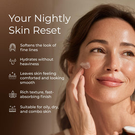 Tree To Tub retinol night cream dispenser indicating easy nightly application