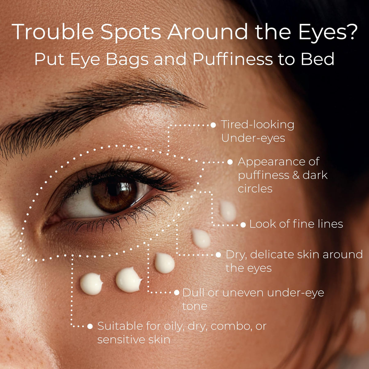 Tree To Tub Retinol Under Eye Cream packaging front highlights premium design.