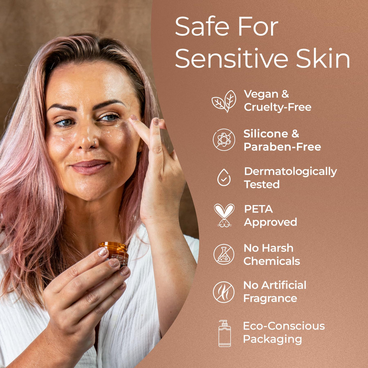 Tree To Tub Retinol Under Eye Cream for sensitive skin visual.