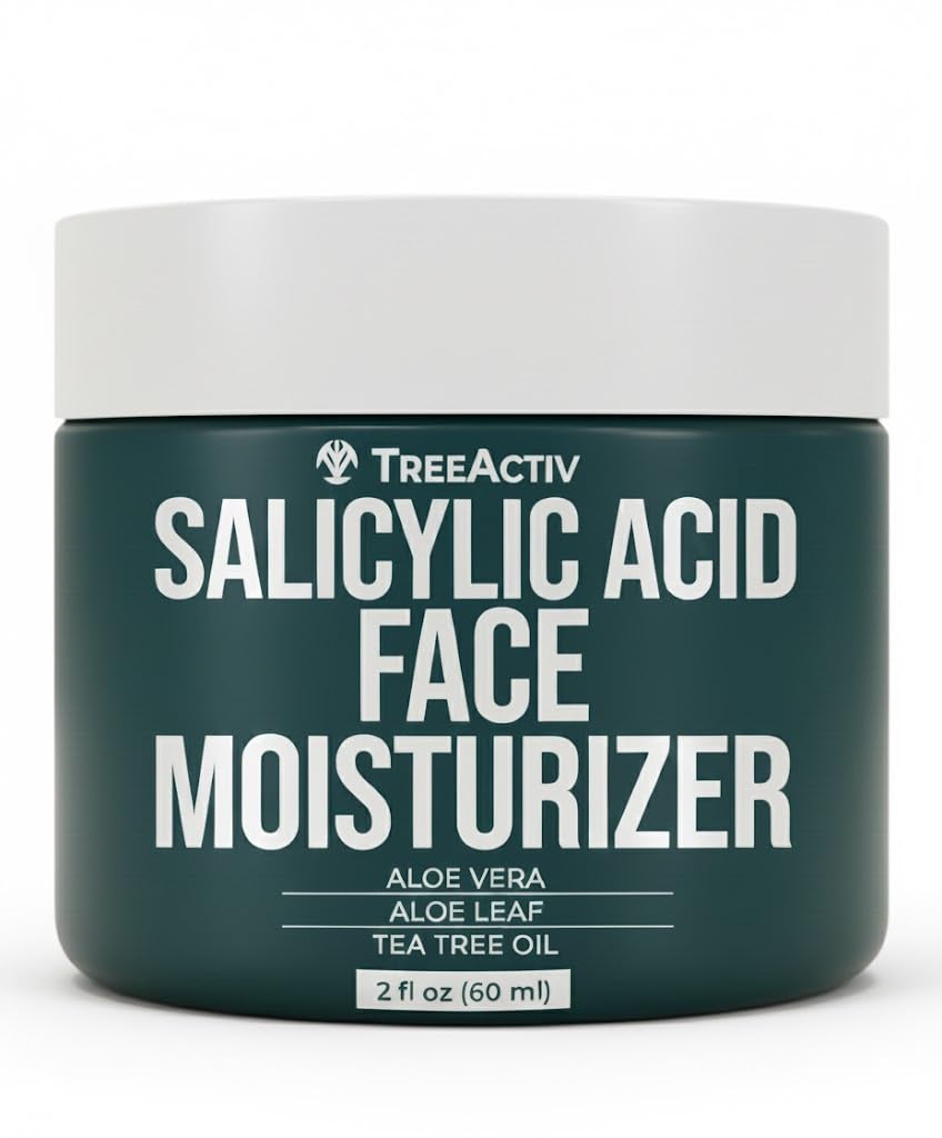 TreeActiv Acne Eliminating Face Cream jar — quick-absorbing texture for clearer skin.