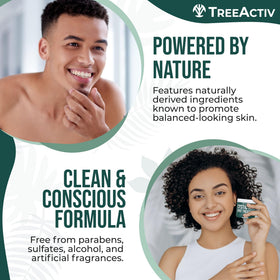 TreeActiv product being applied to face for spot support.