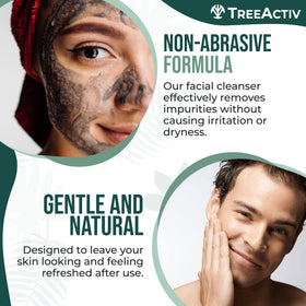 TreeActiv face wash for all skin types including dry oily and sensitive