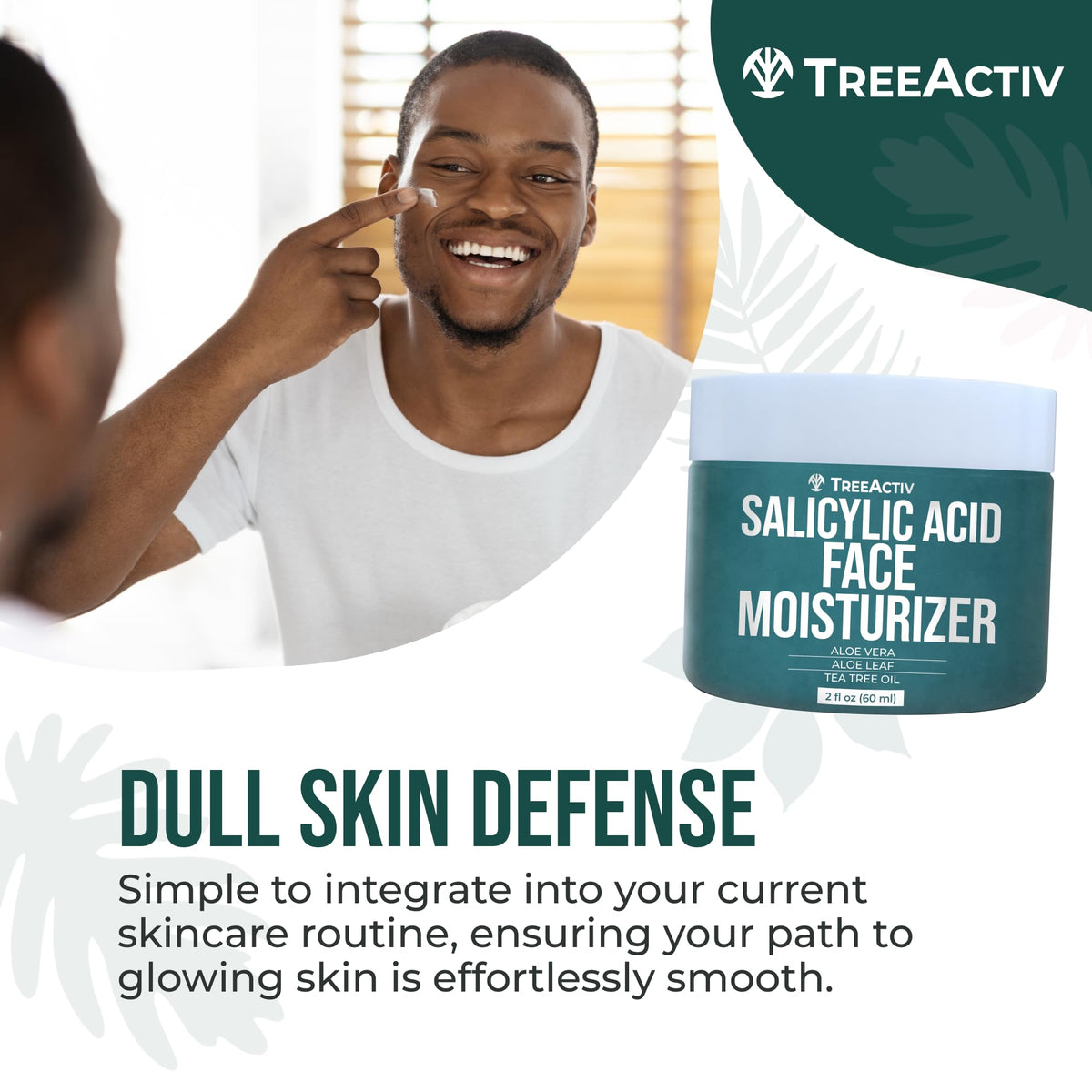 TreeActiv Product shot of jar on countertop — convenient 2 oz size for daily use.