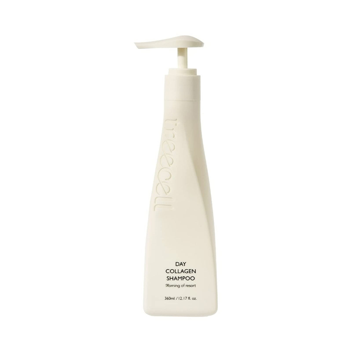 Treecell Day Collagen Shampoo bottle front for daily cleansing and refreshment.