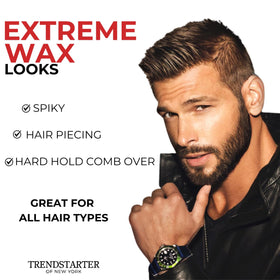 TRENDSTARTER Extreme matte hair look with defined texture