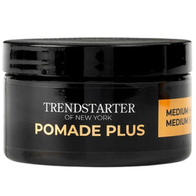 Flake-free finish achieved with Pomade Plus during daily styling.