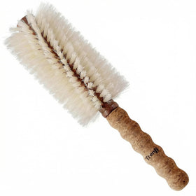 Trenfi boar bristle round brush 2.75-inch barrel for even heat and smooth volume