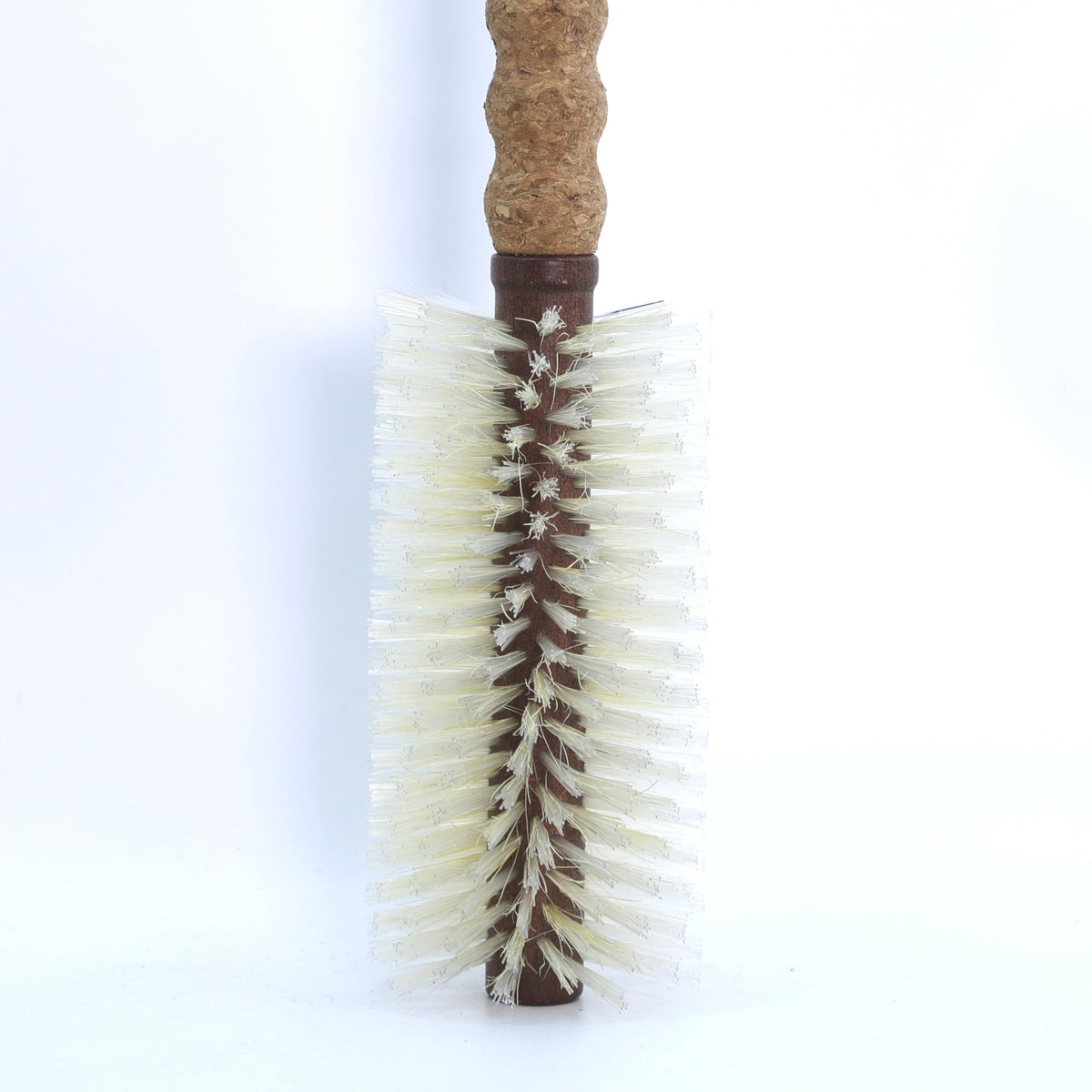 Trenfi boar bristle round brush care-storage keeps cork dry and shed-free