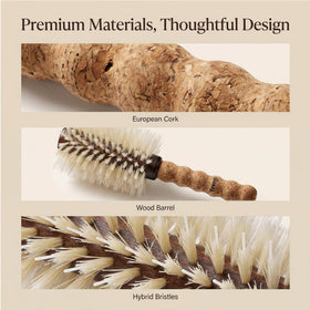 TRENFI cork-handle design keeps grip light during styling.