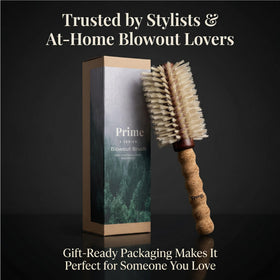 TRENFI round brush sections and lifts for polished blowouts.