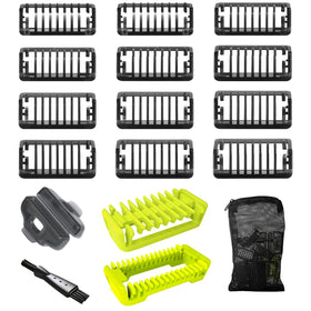 TRESBOUTIQUE guide comb 0.5mm for Norelco delivers ultra-precise trimming for a clean stubble look.