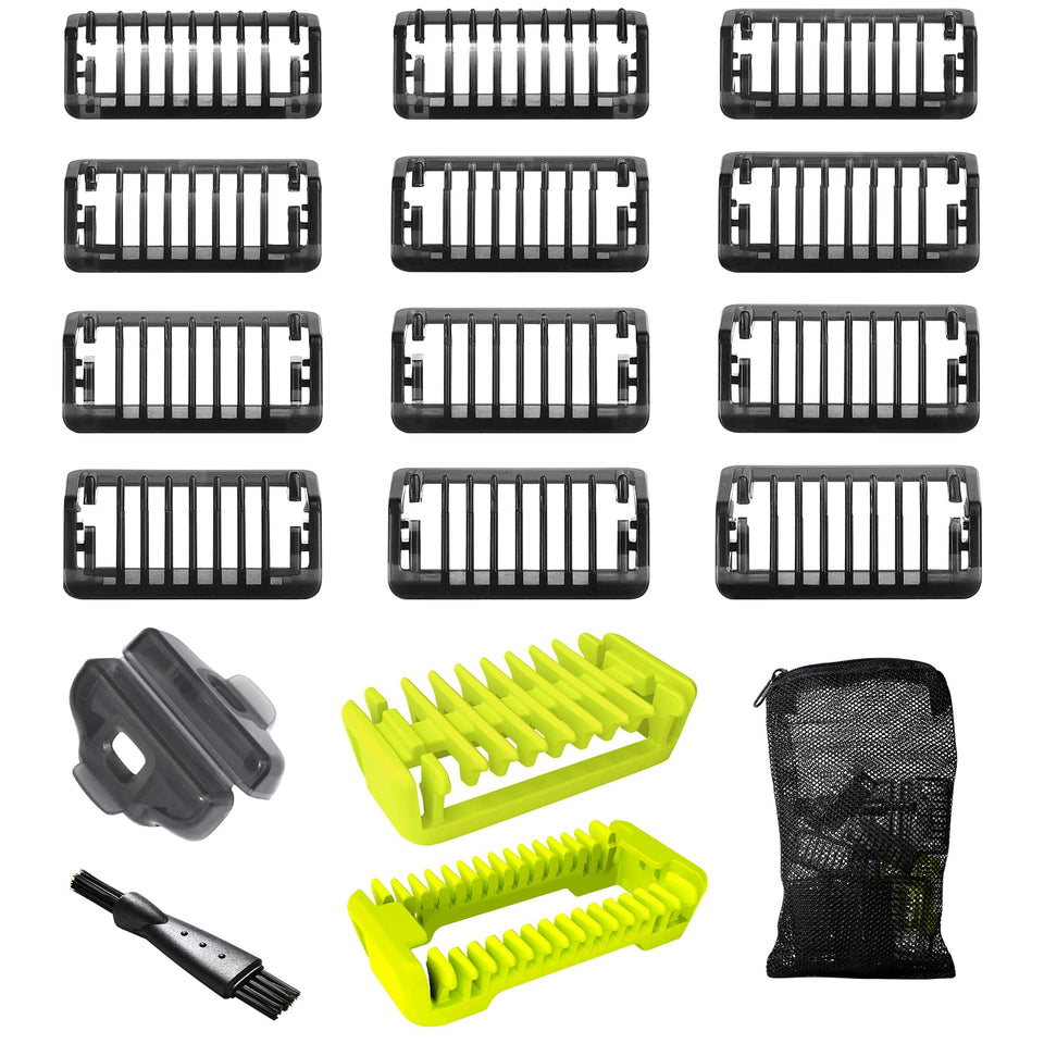 TRESBOUTIQUE guide comb 0.5mm for Norelco delivers ultra-precise trimming for a clean stubble look.