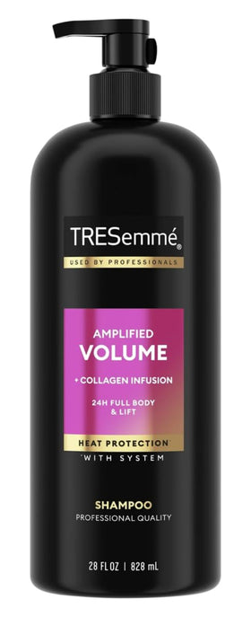 TRESemmé 24 Hour Body foamy lather closeup highlights lightweight daily conditioning
