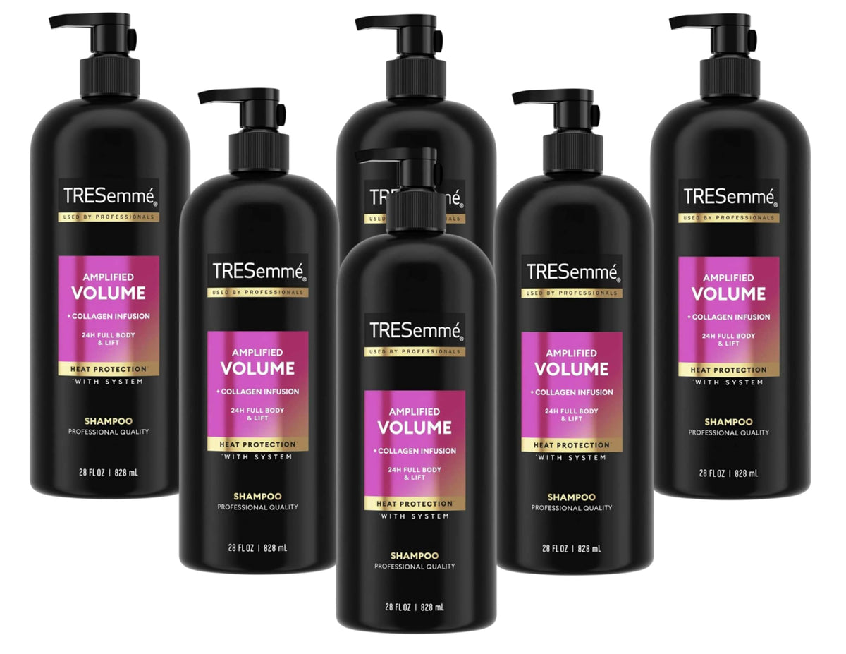 TRESemmé 24 Hour Body pack of 6 bottles case for convenient home use