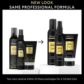 TRESemmé alcohol-free sculpting gel cap enables smooth, residue-free shaping.