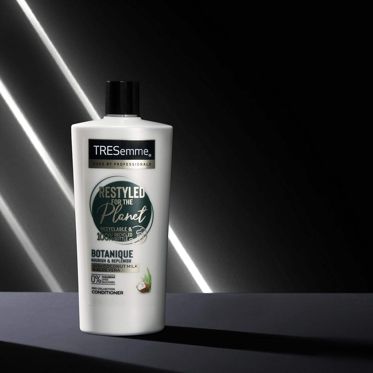 TRESemmé Botanique Nourish + Replenish after-wash shine and manageability.