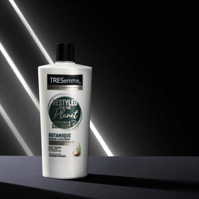 TRESemmé Botanique Nourish + Replenish after-wash shine and manageability.