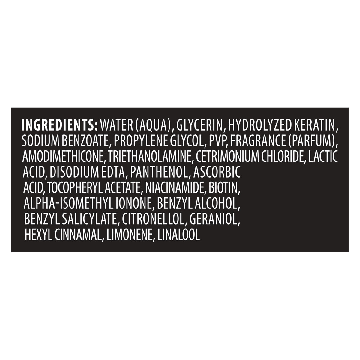 TRESemmé Cruelty-free PETA-certified badge signals ethical care