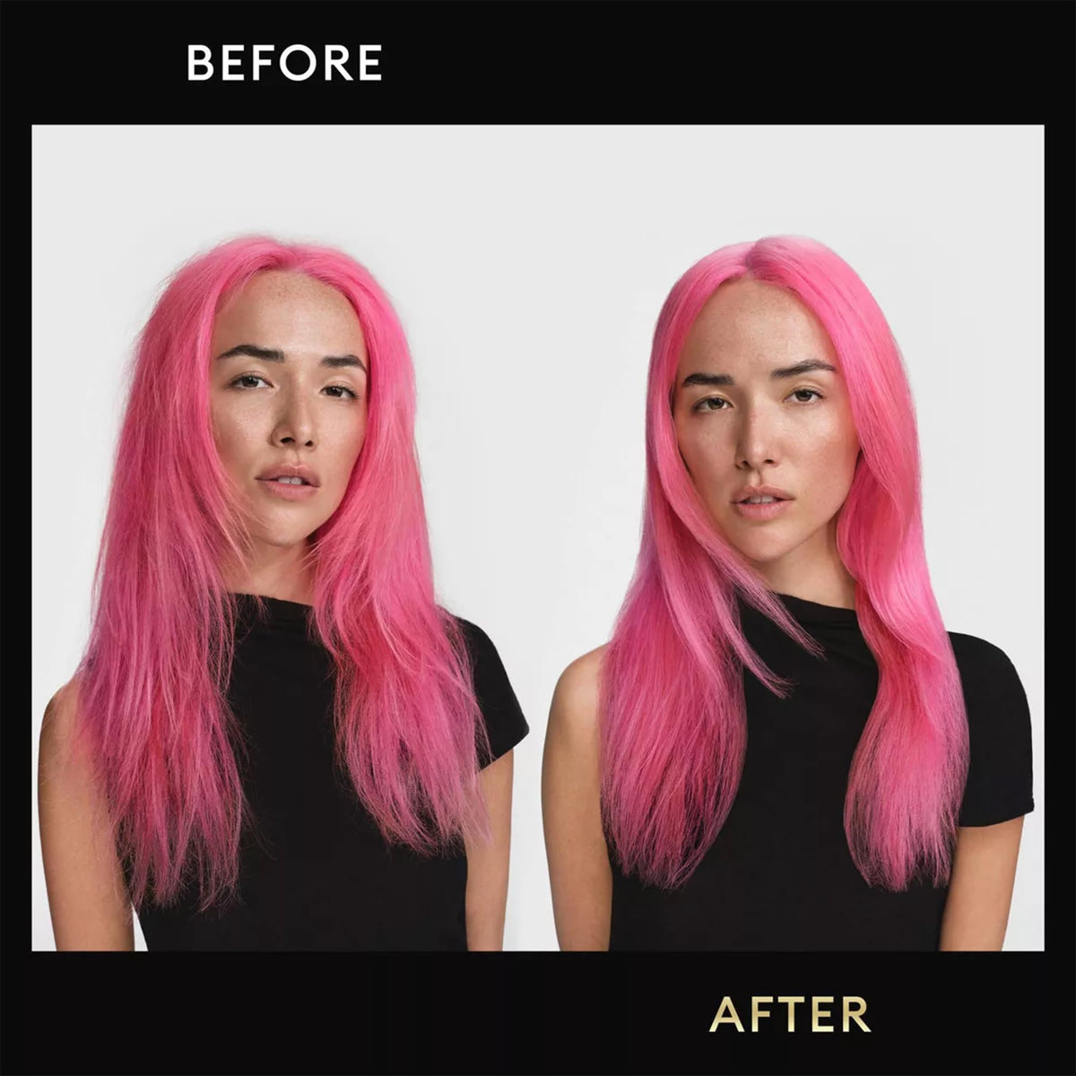 TRESemmé cruelty-free PETA logo emphasizes ethical beauty choice.