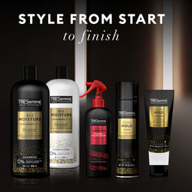 TRESemmé Daily styling routine highlights quick prep before heat styles
