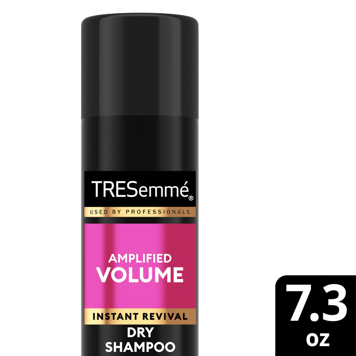 TRESemmé Dry Shampoo spray application to roots for instant lift and absorb