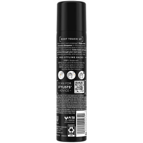 TRESemmé root touch up spray dispense action demonstrating quick application.