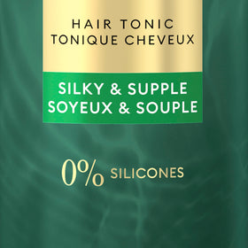 Finished hairstyle with healthy shine from the TRESemmé tonic.