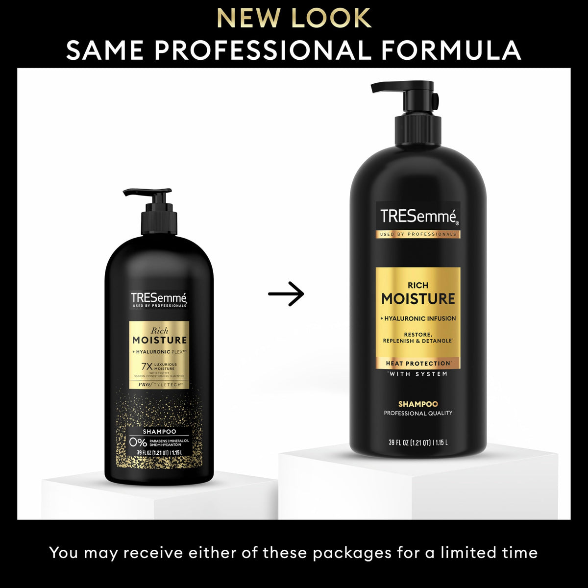Creamy lather from Rich Moisture Shampoo showing rich moisture and detangling.