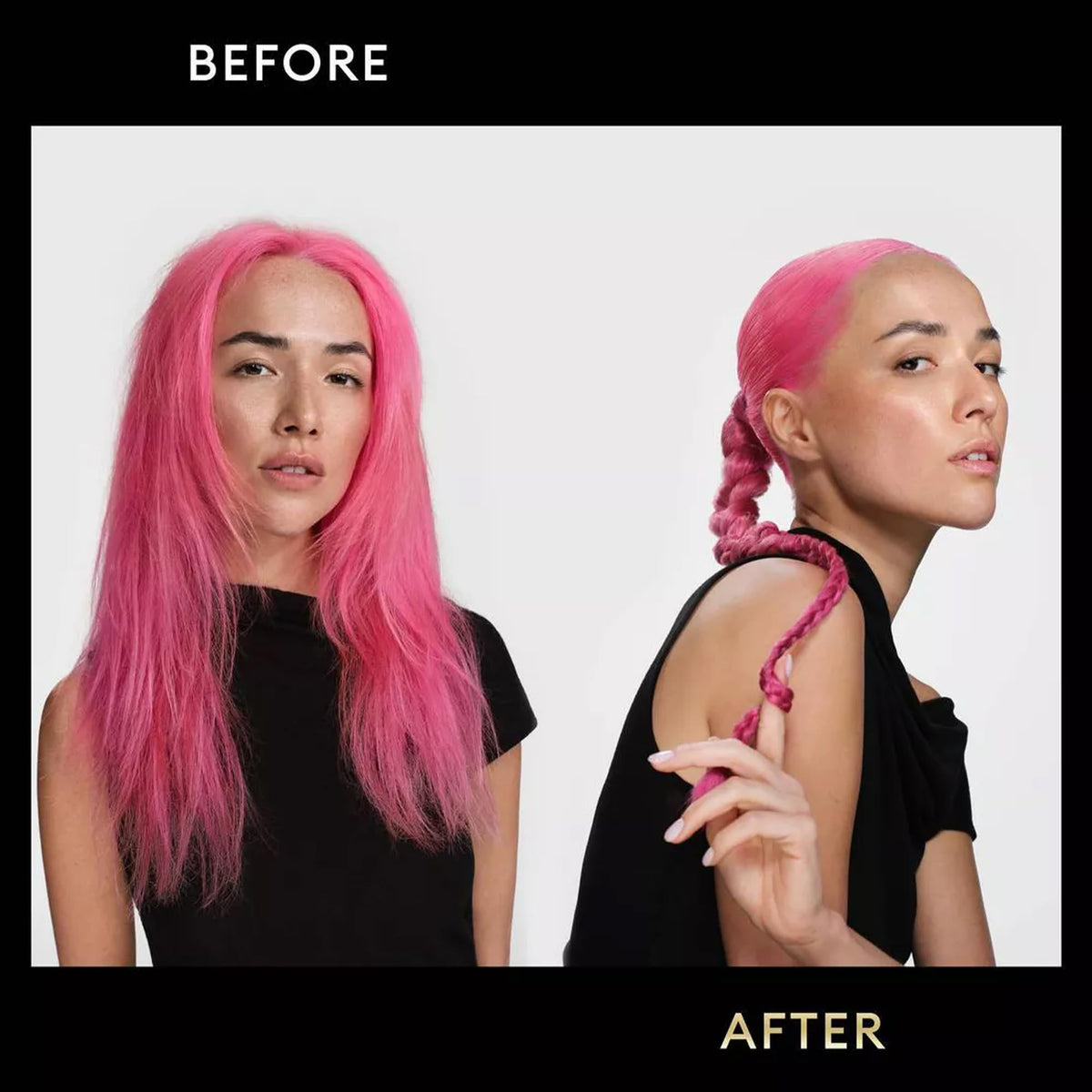 TRESemmé Shaping Mousse color-safe label emphasizes color-treated compatibility.