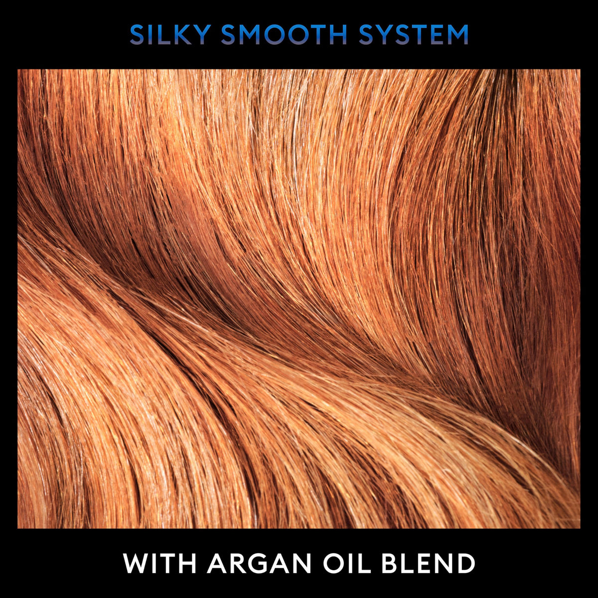 TRESemmé Silky & Smooth after-wash finish suggests shine and reduced frizz