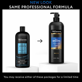 TRESemmé Silky & Smooth with Argan Oleo Blend provides hydrated shine
