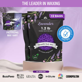 Tress Wellness at-home kit packaging with clear usage instructions for easy waxing