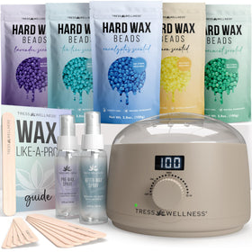 Tress Wellness digital wax warmer with temperature control for at‑home waxing