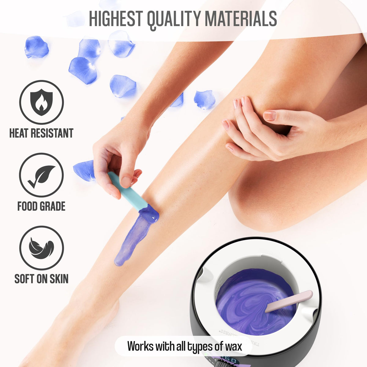 Tress Wellness silicone liner anti-mess rim catching drips during use