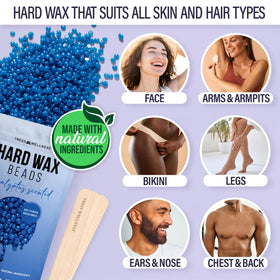 Tress Wellness waxing sticks set enabling clean, precise hair removal.