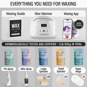 Tress Wellness waxing sticks provide clean, accurate application for smooth results