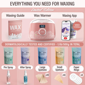 Tress Wellness waxing sticks set for clean grip and precise applications