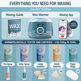 Tress Wellness waxing sticks enable precise, clean application for professional results