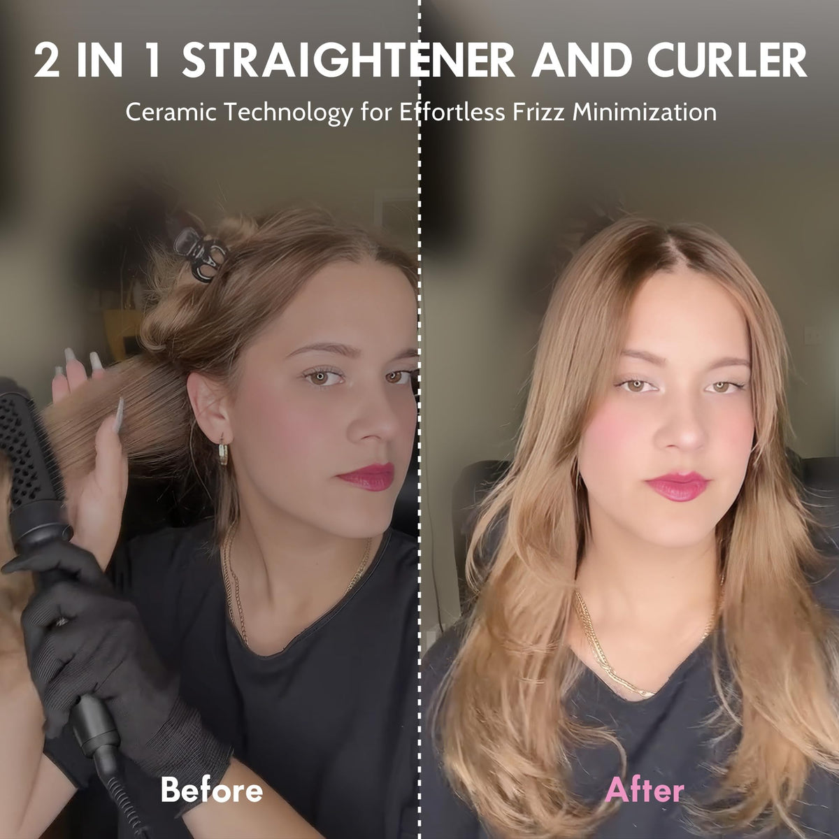 Tresses Touch 360-degree swivel cord enables easy maneuvering during use.