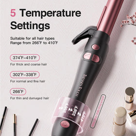 Tresses Touch auto shut-off after 60 minutes adds safety