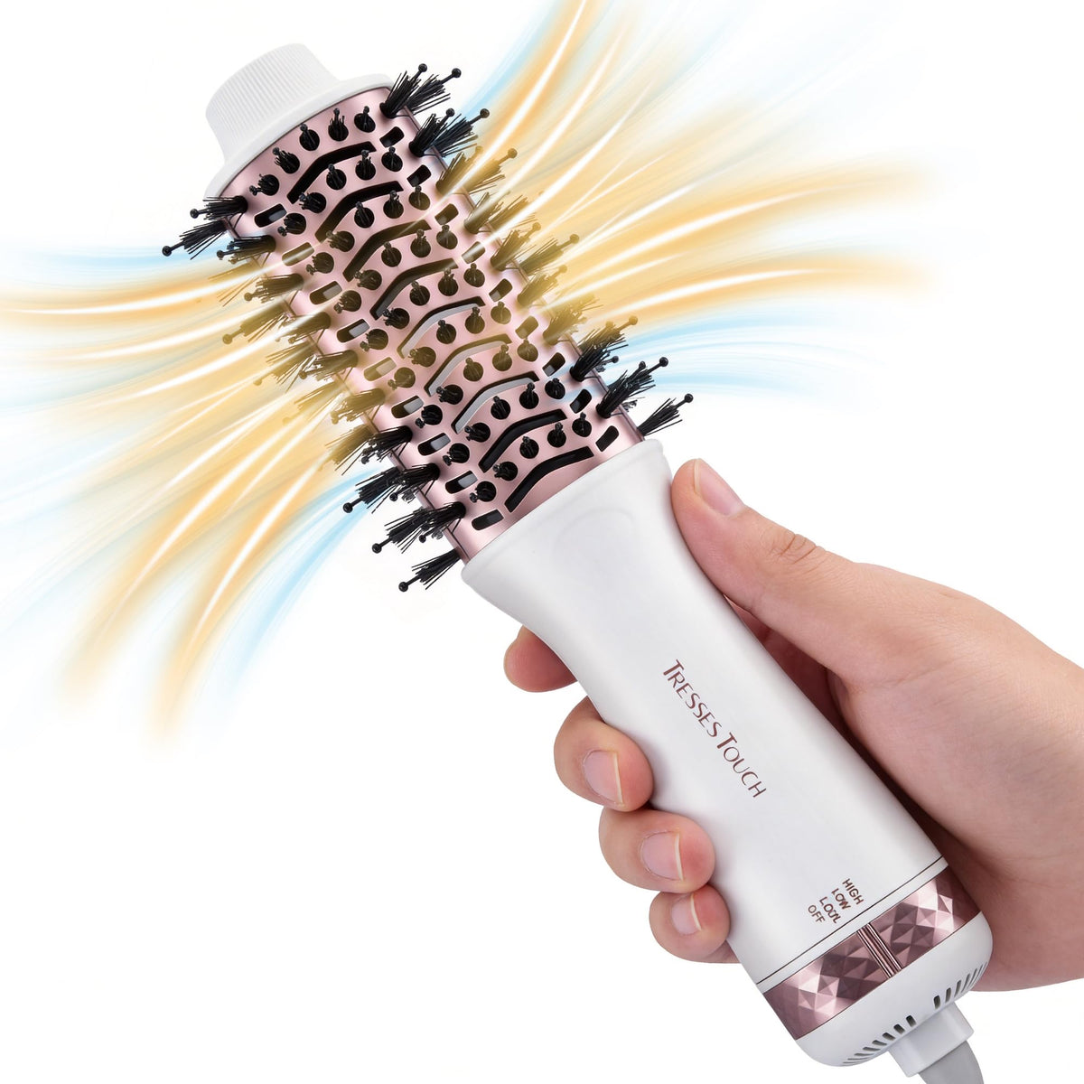 Tresses Touch ALCI safety plug provides automatic shut-off for safety.