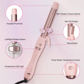 Tresses Touch 60-minute auto shut-off provides peace of mind during busy days.