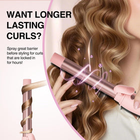 Tresses Touch fast heating in 30 seconds for quicker morning routines.