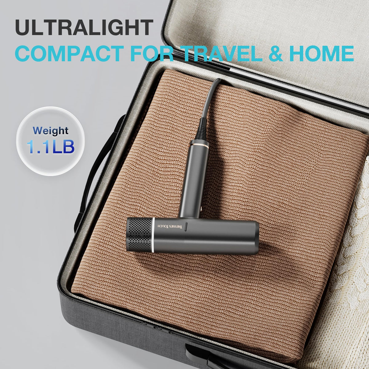 Tresses Touch home salon setup indicating professional results at home