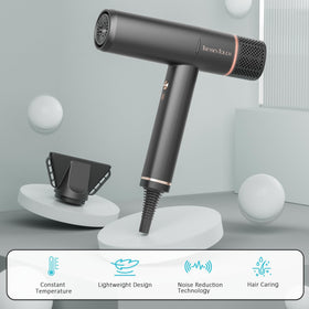 Tresses Touch hair dryer ionic technology for smoother shine and frizz control